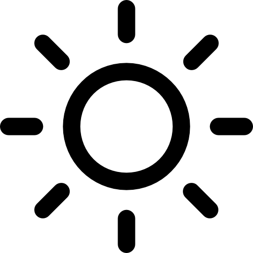 Sun icon